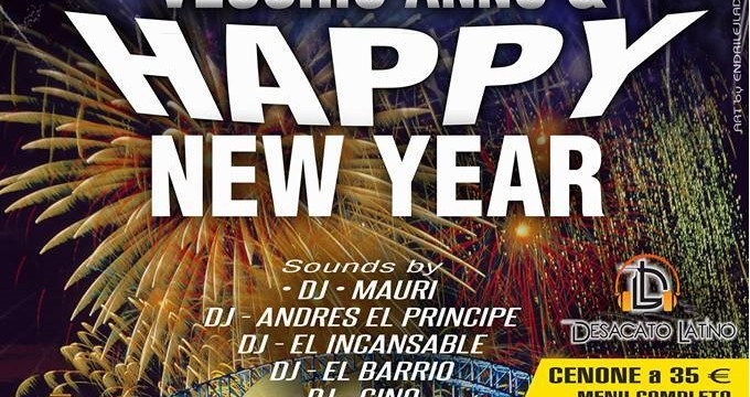CAPODANNO latino al LET'S GO