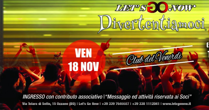 DIVERTENTIAMOCI ★ Club del Venerdi