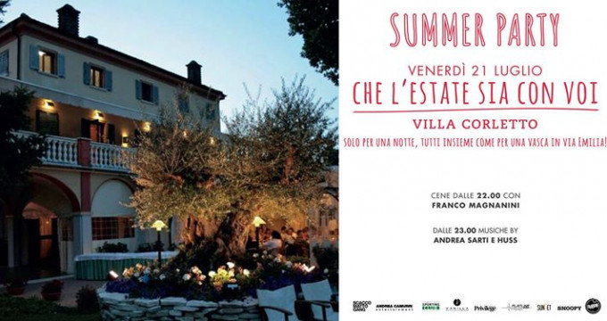 Villa Corletto Summer Party