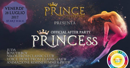 Princess - Official AFTER PARTY of Summer Pride Rimini 2017