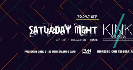Saturday Night 30.09.2017 Kinki Club