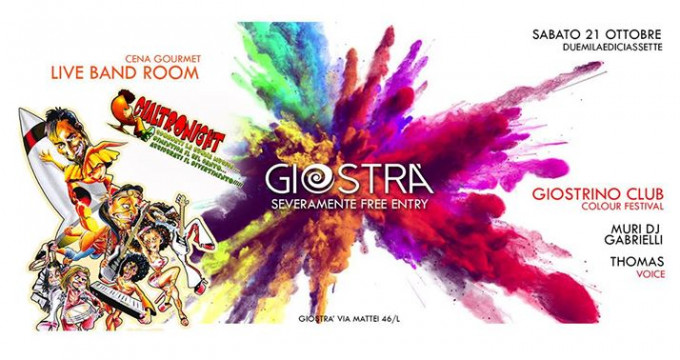 Sabato Giostra'! Cialtronight Live Vs Color Party Club