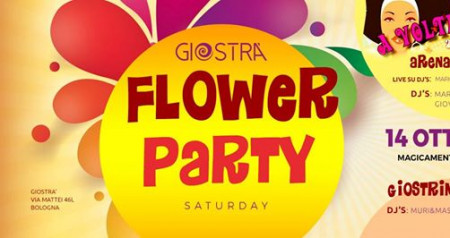Sabato Giostra' / AVolteRitornano 70's & Giostrino flower party