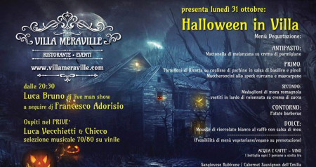 Club Villa Meraville presenta ''Halloween in Villa''