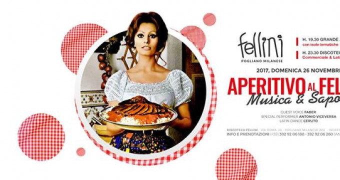 L'Aperitivo del Fellini • Dom 26.11 • Discoteca Fellini