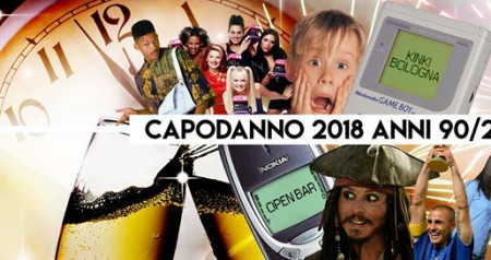 Capodanno 2018 anni 90/2000 - Kinki Bologna centro