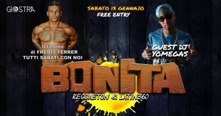 Bonita Reggaeton & Latin Free Entry