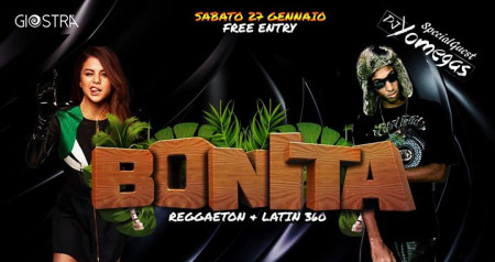 Bonita Reggaeton & Latin Free Entry