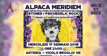Alpaca Meridiem (Stoner/Psichedelic Rock) + Marco Pais | Arterìa