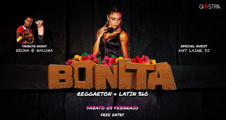 Bonita Reggaeton & Latin360 Free Entry