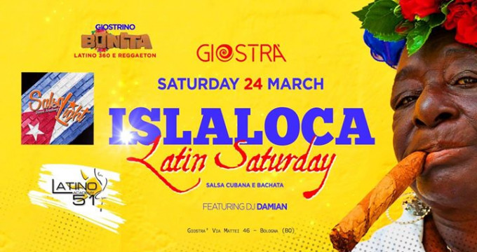 3 ° XL Ed. Isla Loca Latin Saturday Salsa Cubana & Bachata